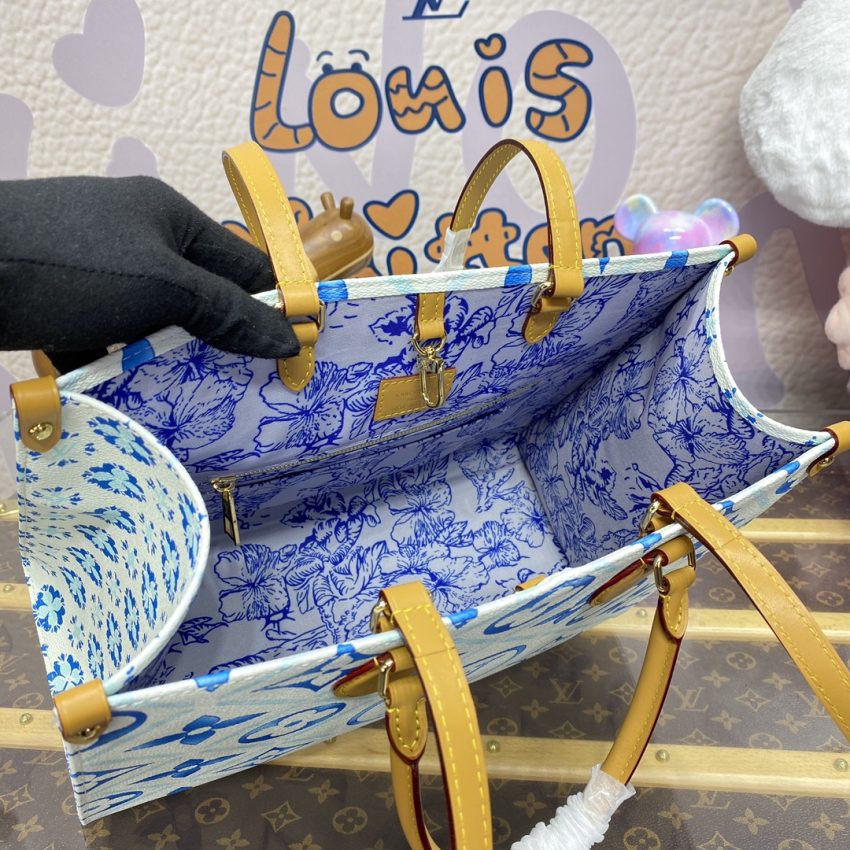 LV Onthego bleu — réplique – Image 3