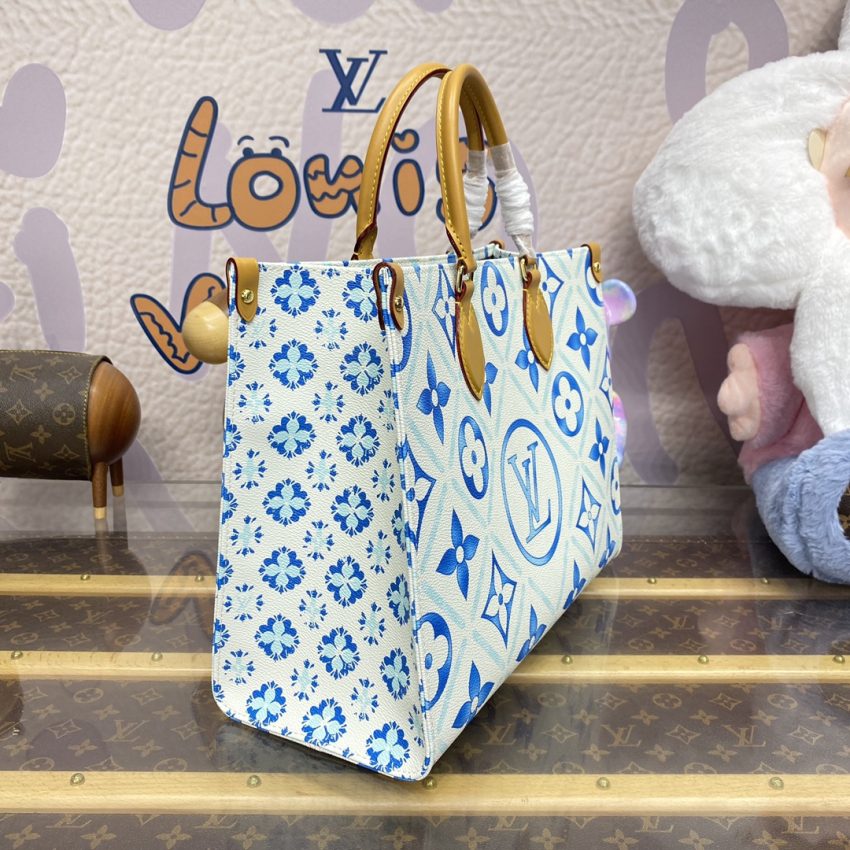 LV Onthego bleu — réplique – Image 7