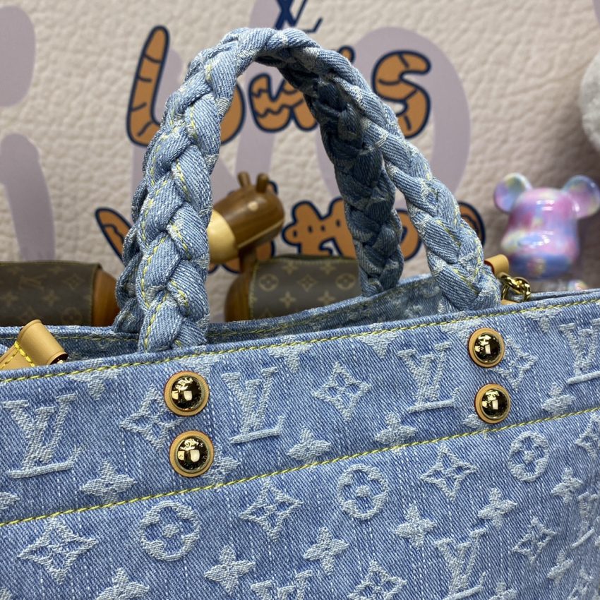 LV Onthego Denim grand format — réplique – Image 10