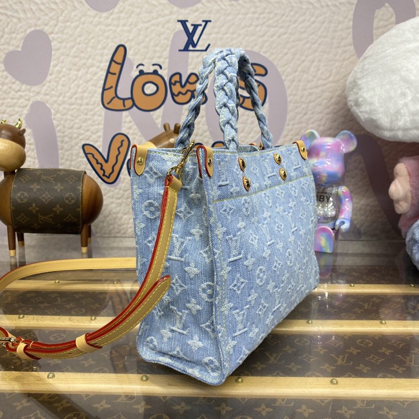 LV Onthego Denim grand format — réplique – Image 5