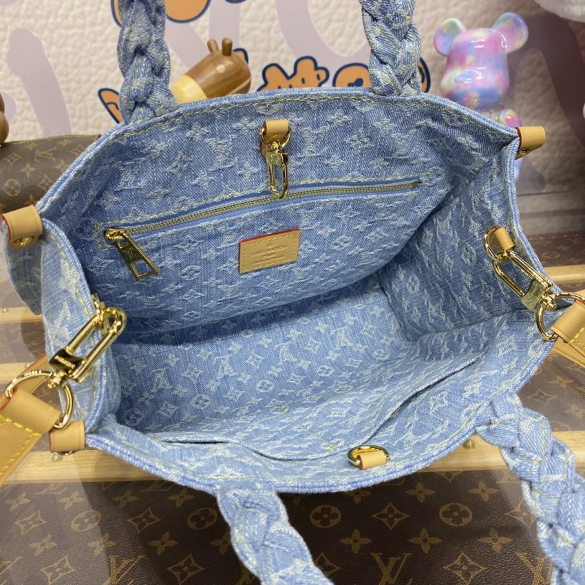 LV Onthego Denim grand format — réplique – Image 6