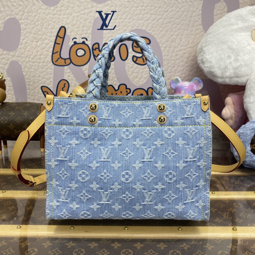 LV Onthego Denim grand format — réplique – Image 7