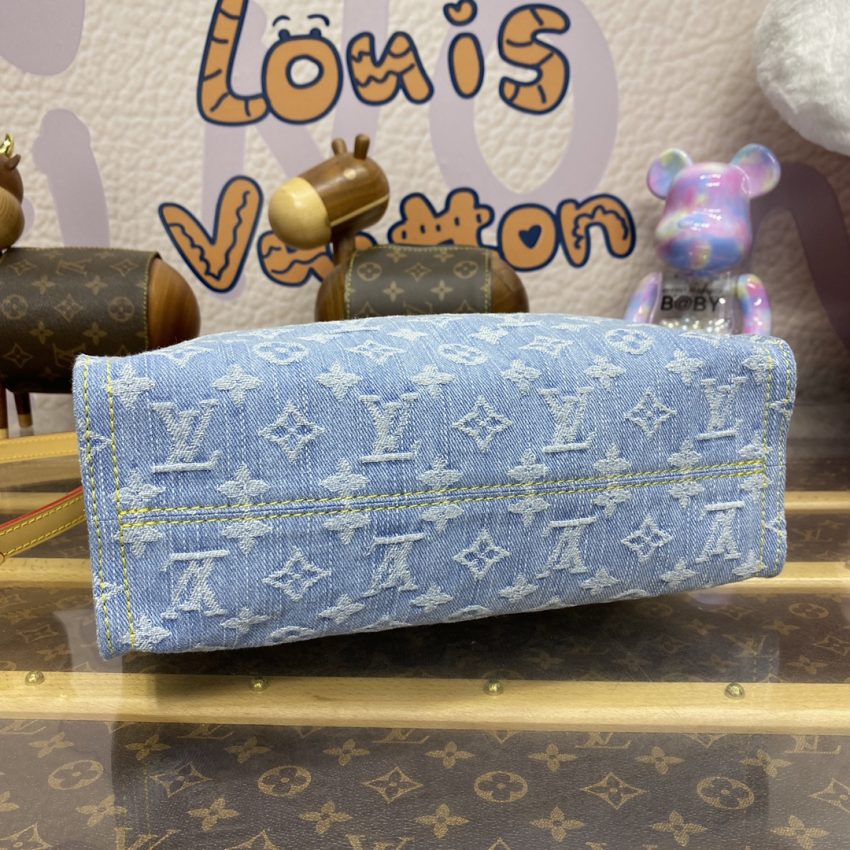 LV Onthego Denim grand format — réplique – Image 9