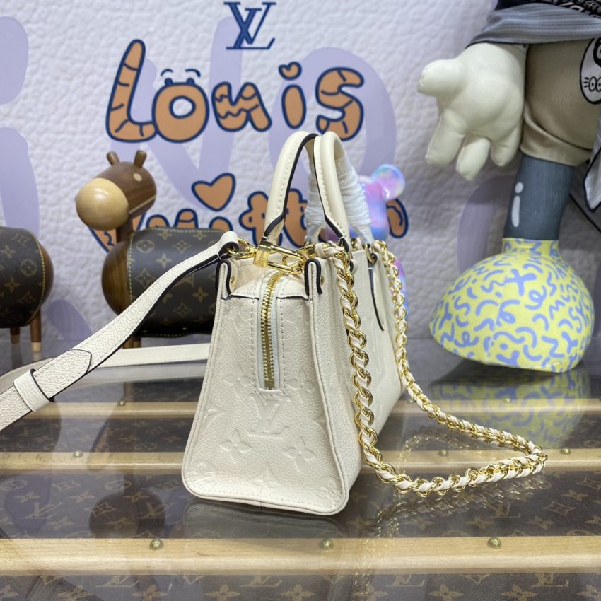 LV Onthego East West blanc — réplique – Image 3