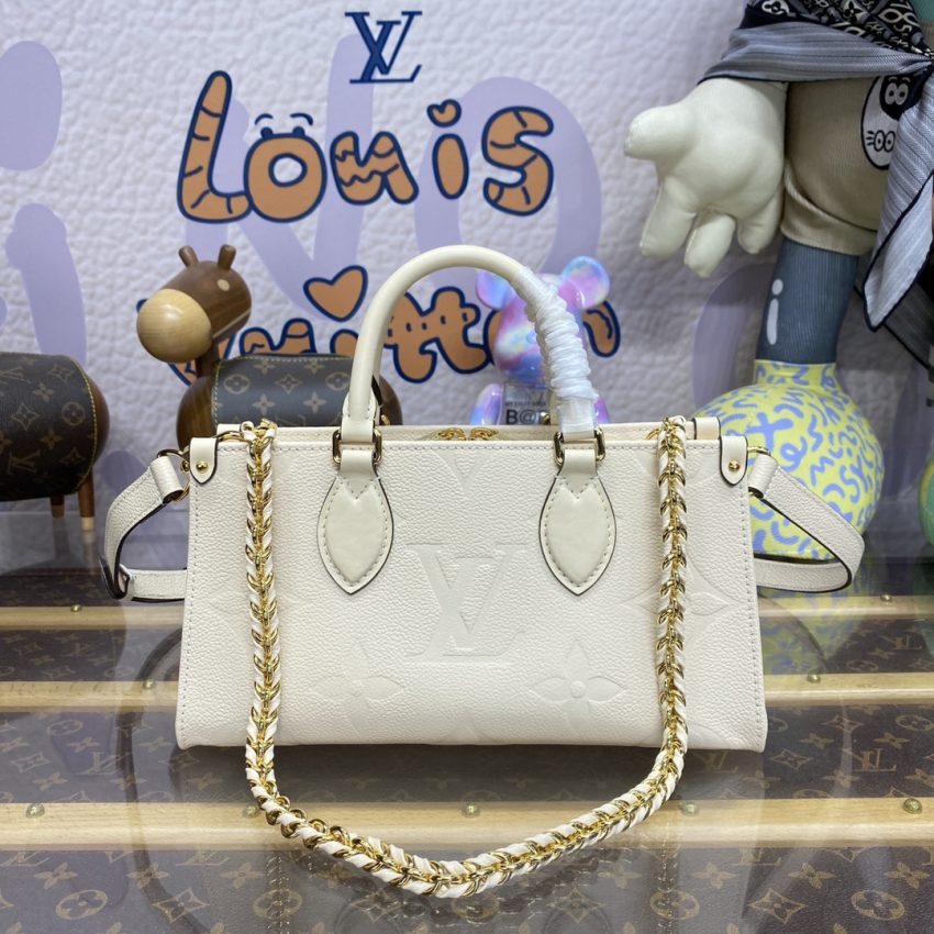 LV Onthego East West blanc — réplique – Image 4