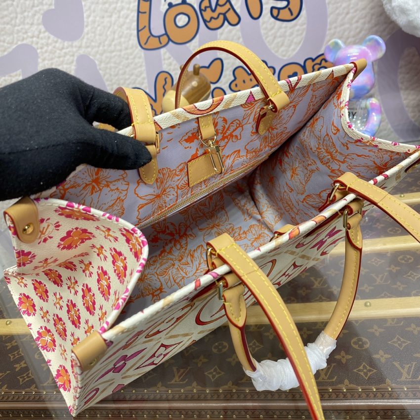 LV Onthego Orange — réplique – Image 4