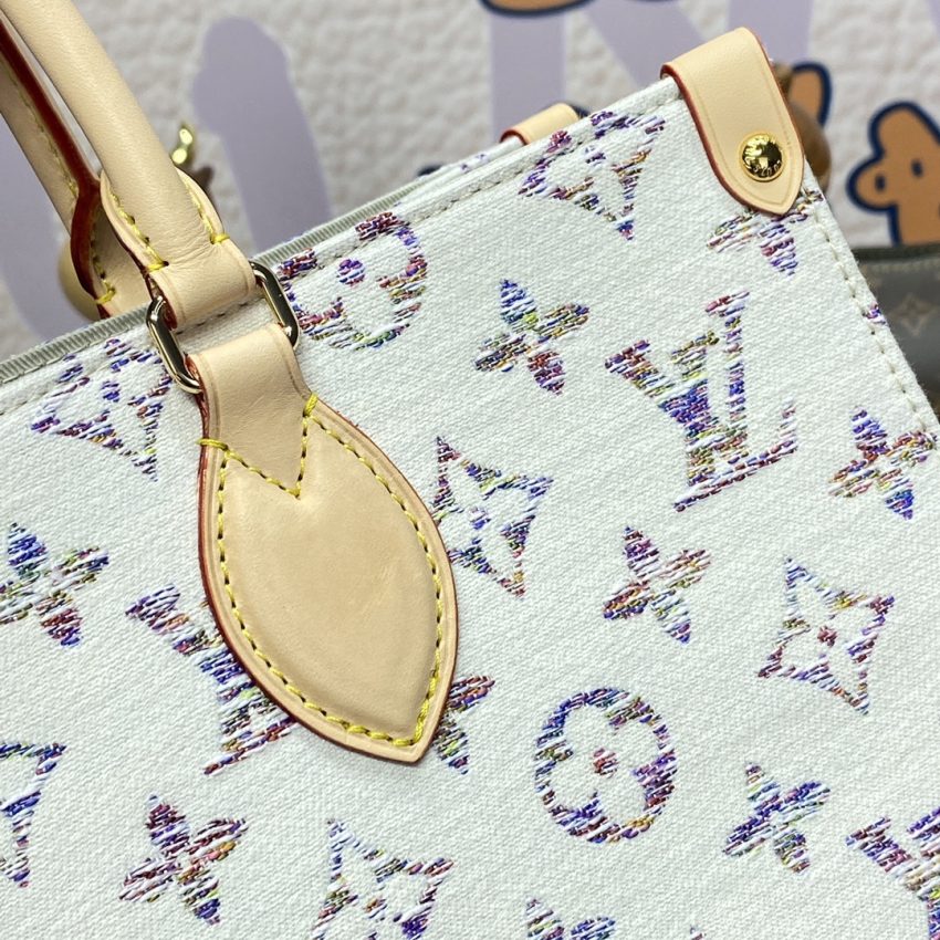 LV Onthego blanc Denim — réplique – Image 2
