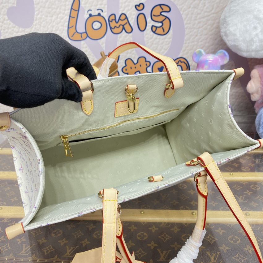 LV Onthego blanc Denim — réplique – Image 3