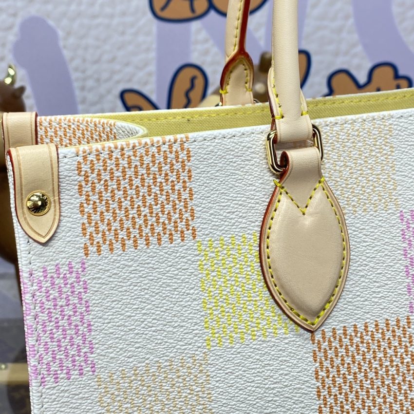 LV Onthego jaune — réplique – Image 2