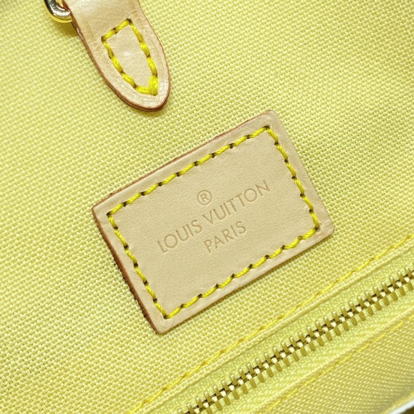 LV Onthego jaune — réplique – Image 5