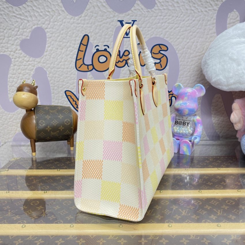 LV Onthego jaune — réplique – Image 6