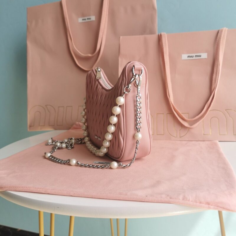 Miu Miu Matelassé Pearl rose — réplique – Image 6