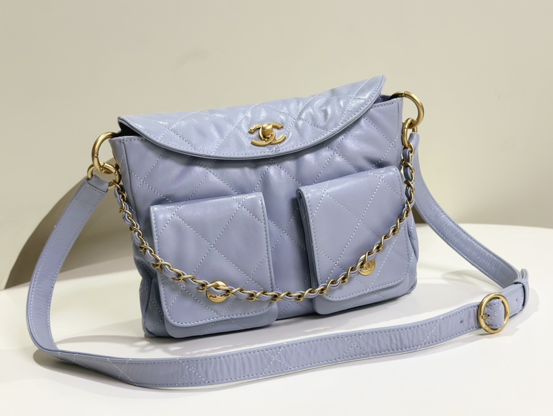 Chanel 24P besace Hobo Pale violet — réplique