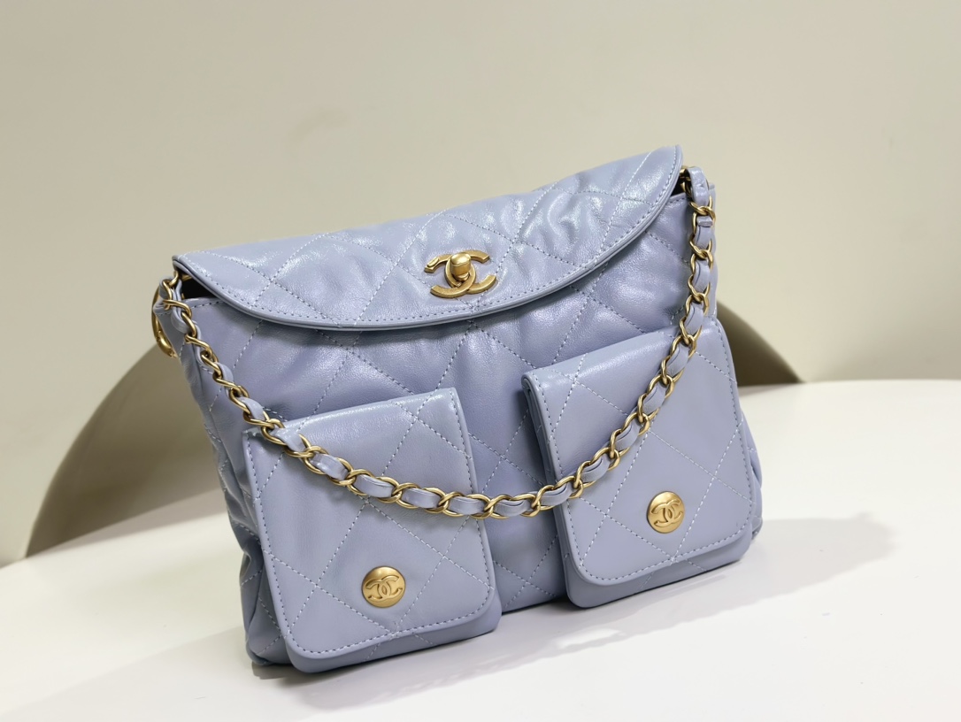 Chanel 24P besace Hobo Pale violet — réplique – Image 2