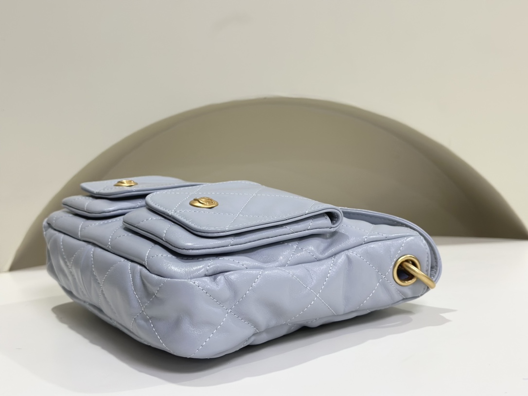 Chanel 24P besace Hobo Pale violet — réplique – Image 3