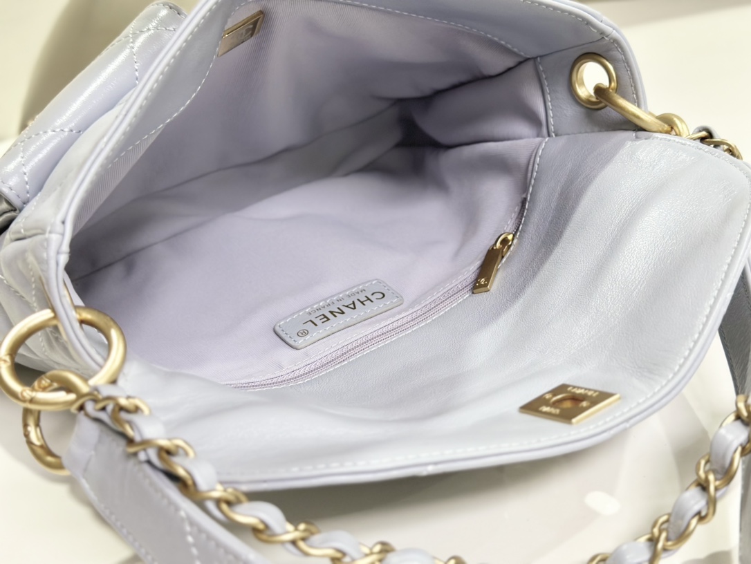 Chanel 24P besace Hobo Pale violet — réplique – Image 5