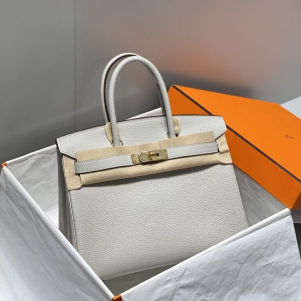 Hermès Birkin Pearl gris — réplique