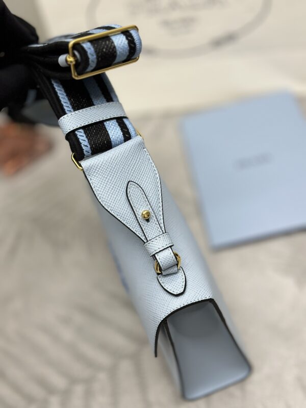 Prada Saffiano bleu Envelope — réplique – Image 3