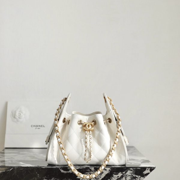 Chanel 24S 31 Mini cabas blanc — réplique