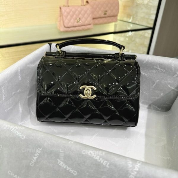 CHANEL 23 Patent Box sac — réplique