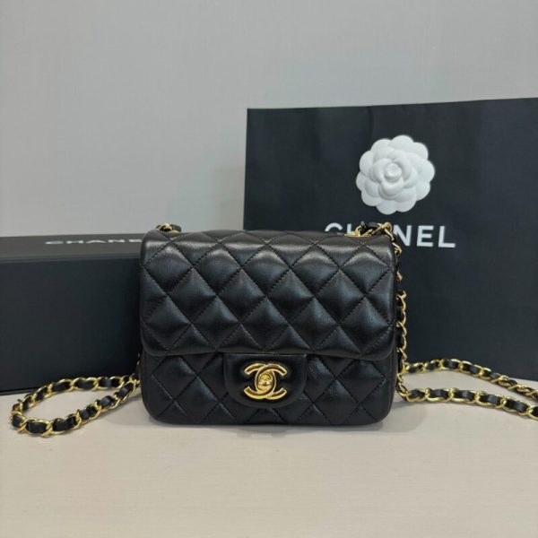 CHANEL Classic Flap 17cm doré — réplique