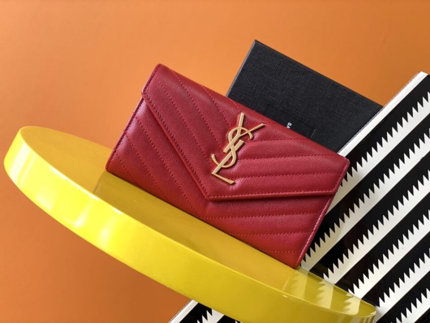 Yves Saint Laurent grand format Flap portefeuille — réplique - Image 2