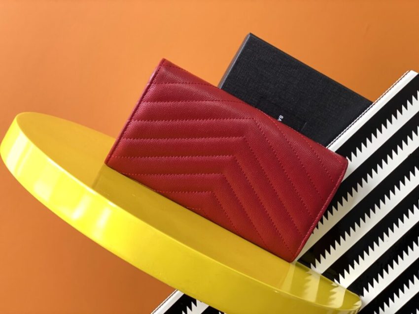 Yves Saint Laurent grand format Flap portefeuille — réplique - Image 3