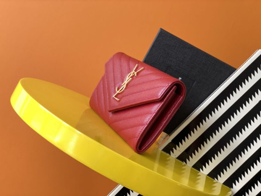 Yves Saint Laurent grand format Flap portefeuille — réplique - Image 4