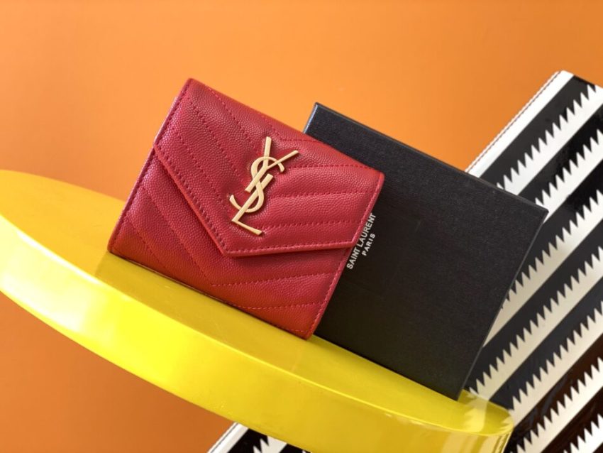 Yves Saint Laurent Tri-Fold portefeuille — réplique – Image 2